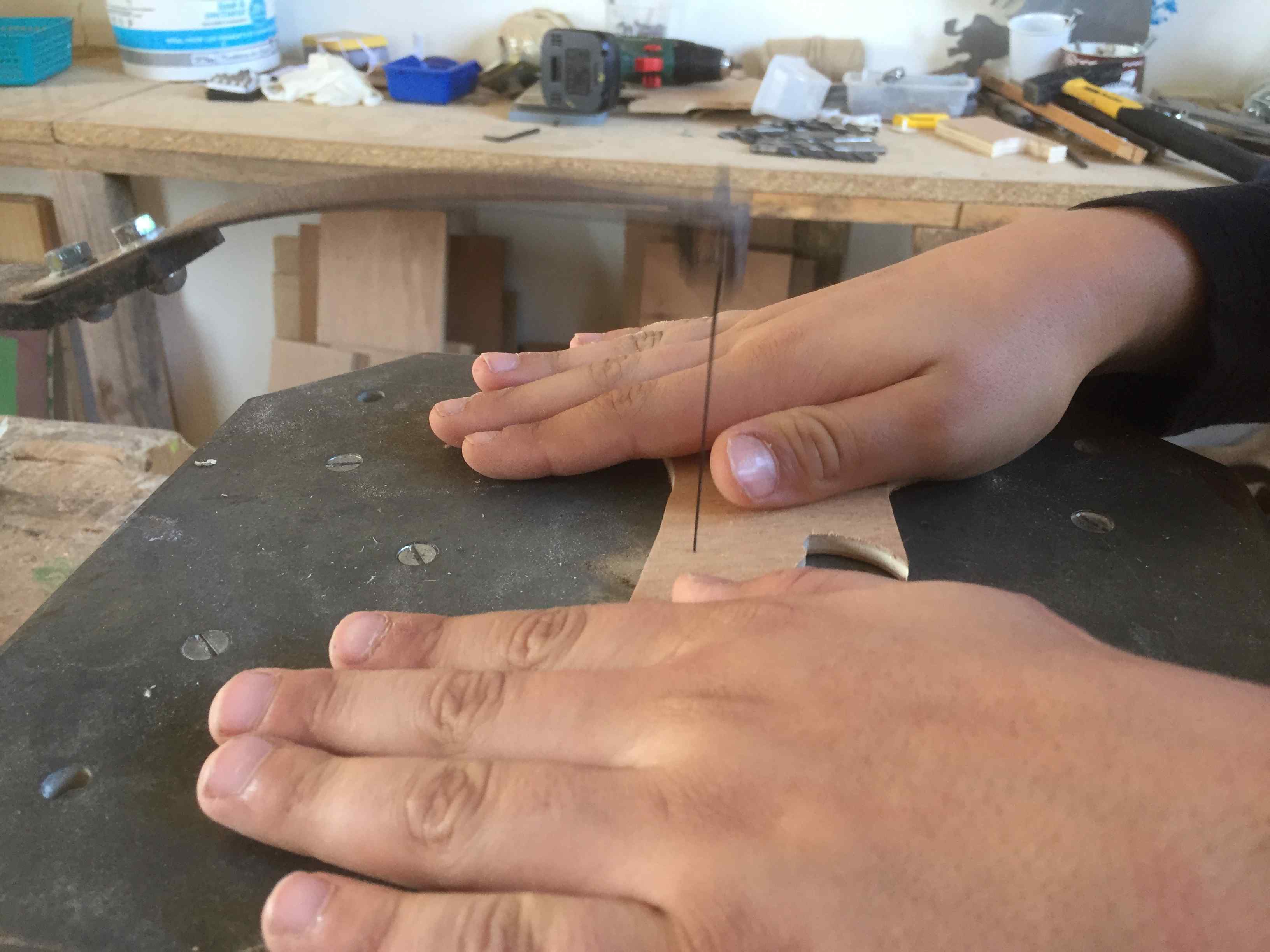 Découverte de l’ atelier Bois du Pôle Enfant avec RV