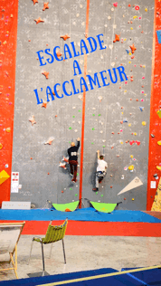Activité escalade…