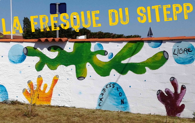 La fresque du SITEPP (SESSAD ITEP)