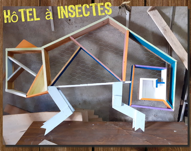 Création d’un hôtel à insectes à l’Antenne Nord !