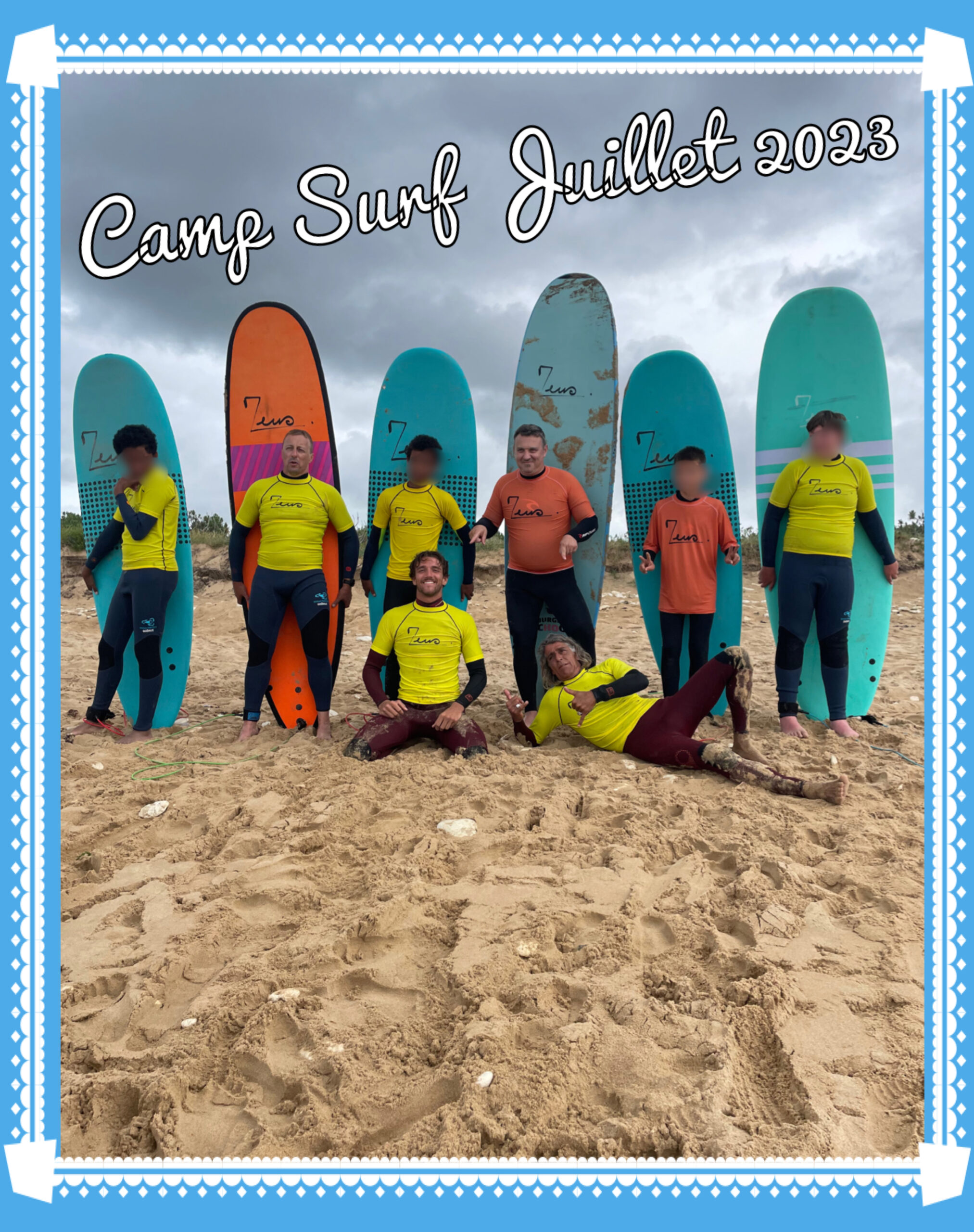 Camp Surf des Ados Juillet 2023